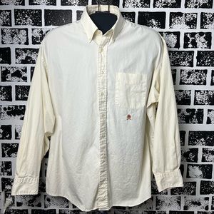 Tommy Hilfiger long sleeve dress shirt off white men’s extra large 171/2-35
